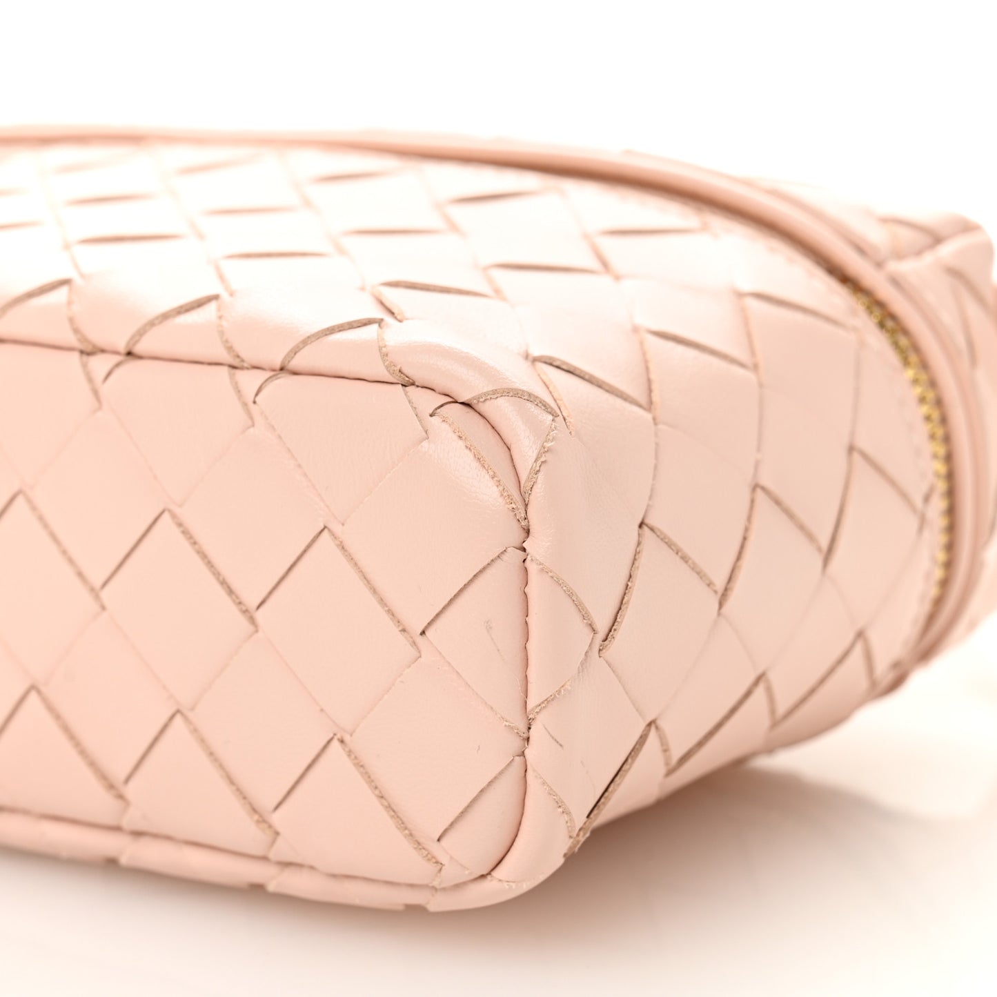 Calfskin Intrecciato Bang Bang Vanity Case Cameo