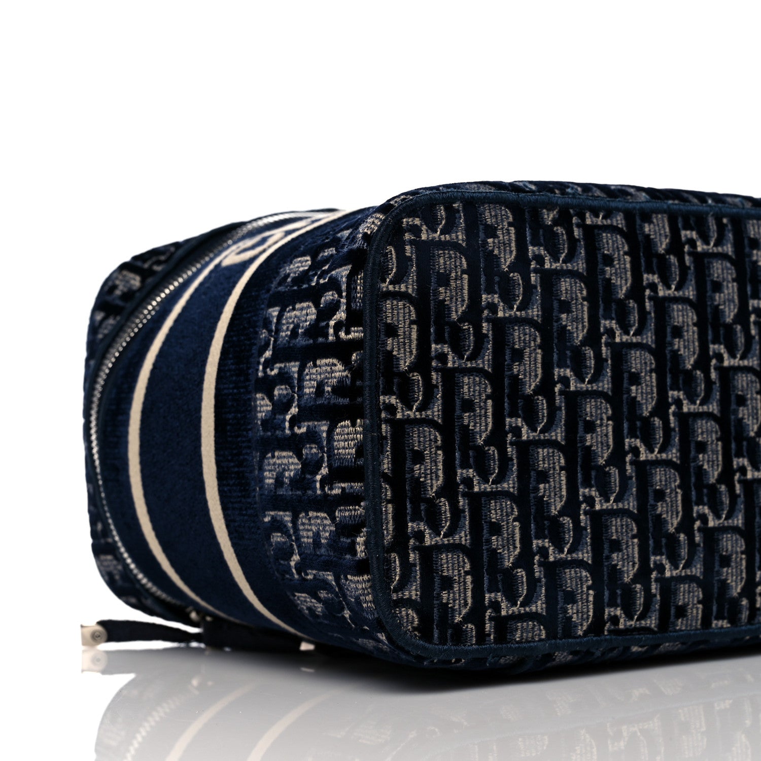 Christian Dior Oblique Diortravel Vanity Case Blue 7 of 14