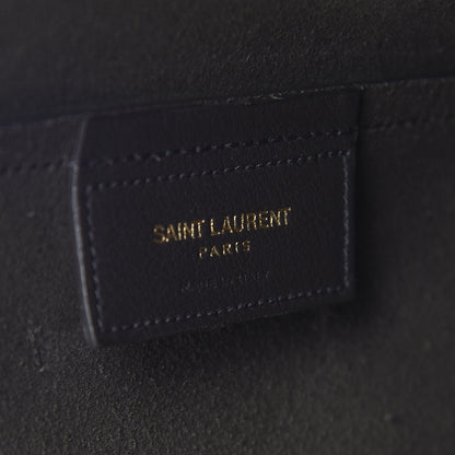 Saint Laurent Calfskin Large Shopping Tote Dark Grey 6 of 12