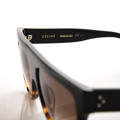 Celine Shadow Sunglasses CL 41026/S Black Havana 6 of 7
