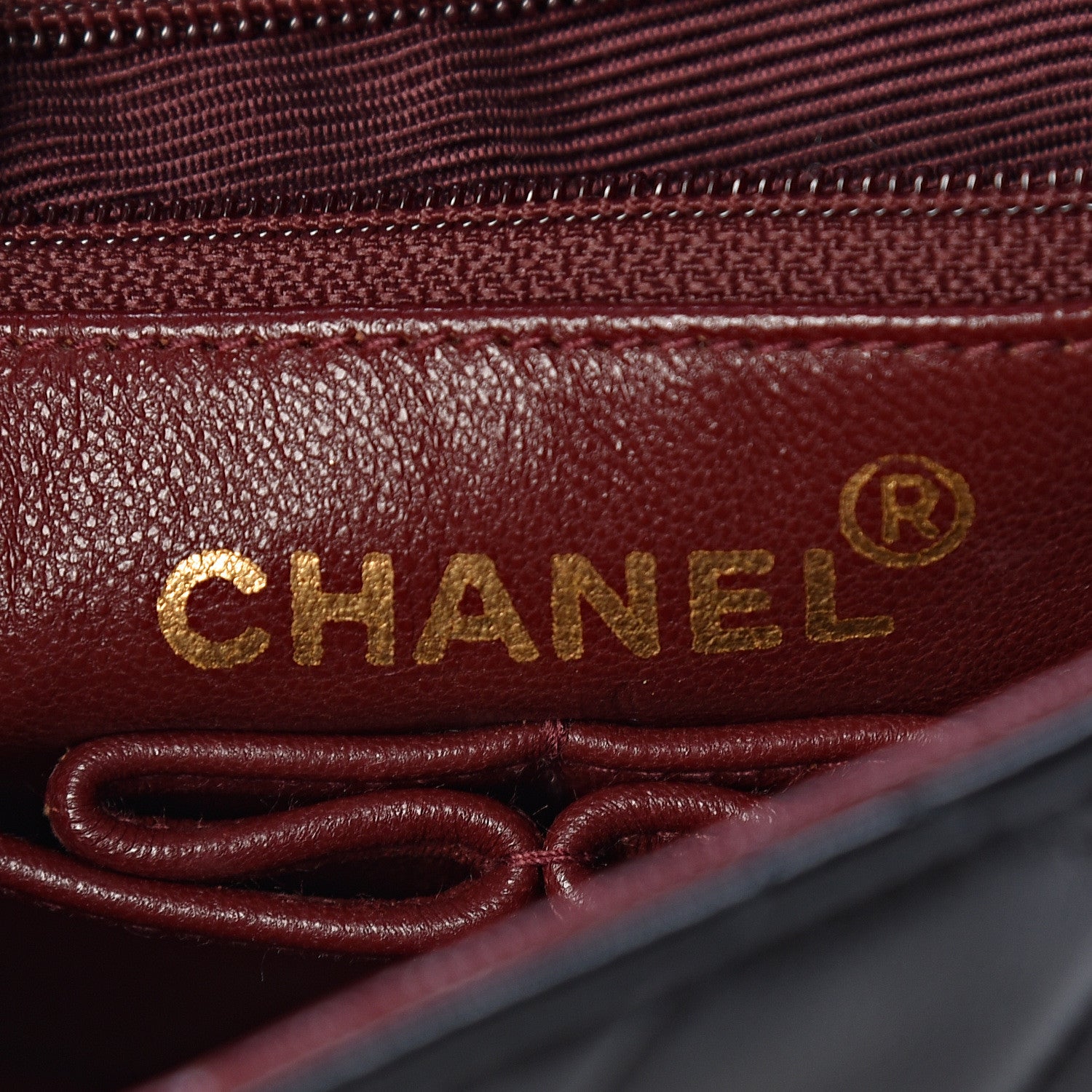 Chanel Lambskin Quilted Mini Square Flap Black 6 of 11