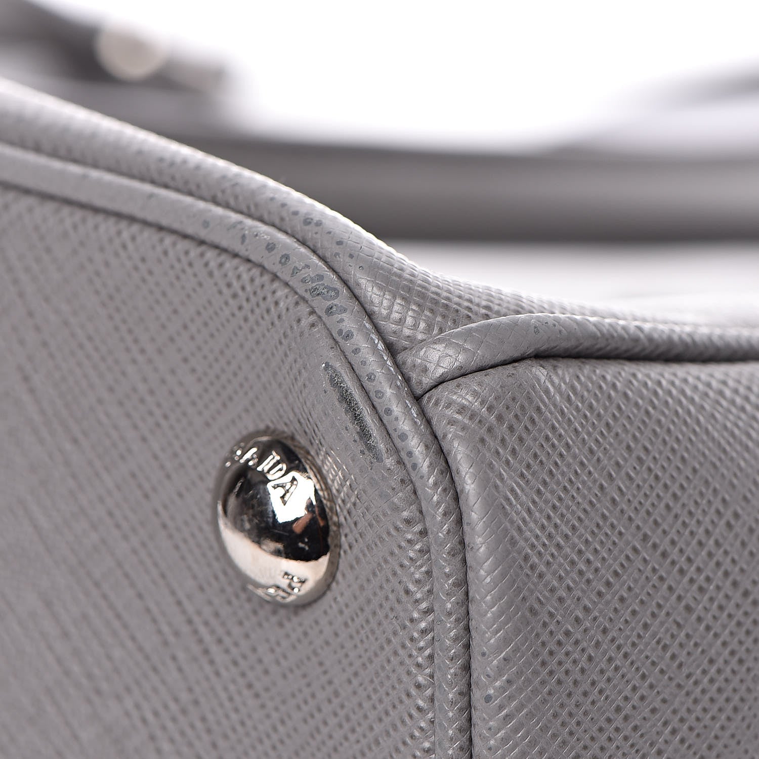 Prada Saffiano Medium Galleria Double Zip Tote Marmo 13 of 18