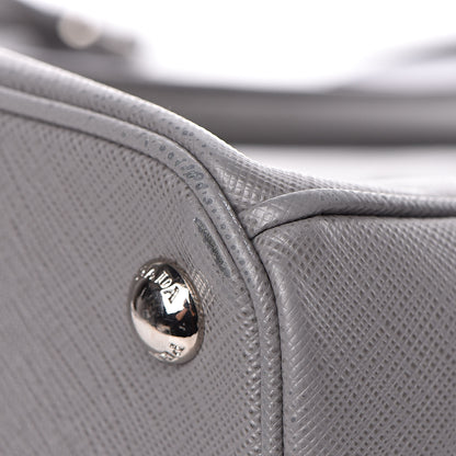 Prada Saffiano Medium Galleria Double Zip Tote Marmo 13 of 18