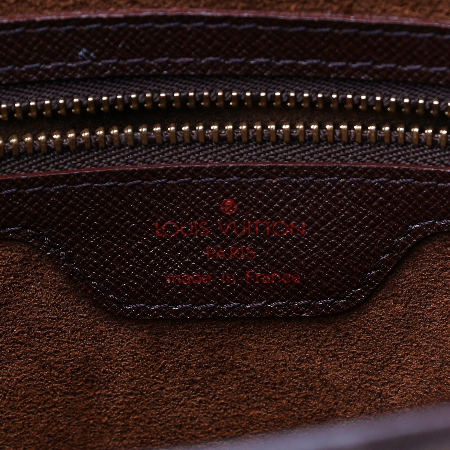 Damier Ebene Sac Plat