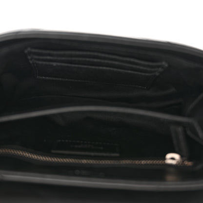 Saint Laurent Calfskin Y Quilted Monogram Toy Loulou Crossbody Bag Black 5 of 13