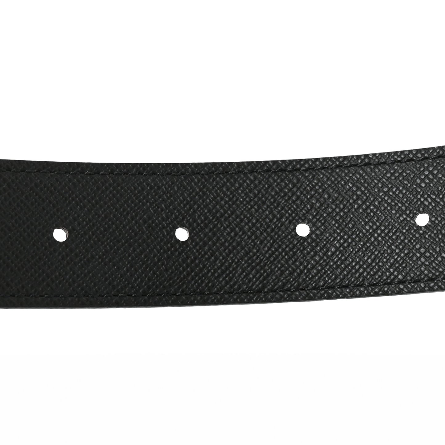 Calfskin Monogram 30mm LV Initiales Reversible Belt 80 32 Black