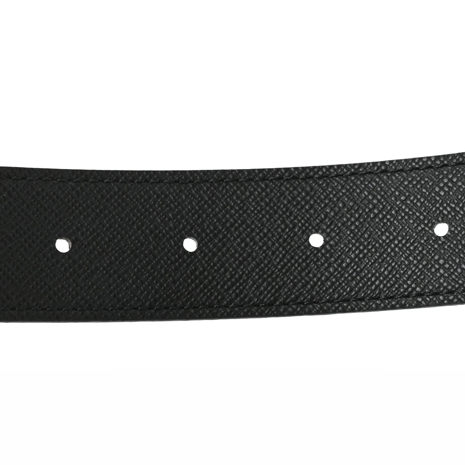 Louis Vuitton Calfskin Monogram 30mm LV Initiales Reversible Belt 80 32 Black 4 of 6