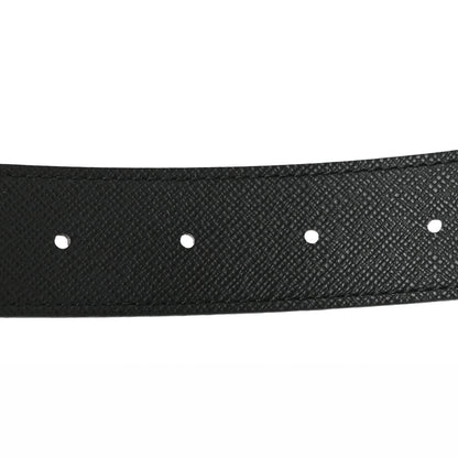 Louis Vuitton Calfskin Monogram 30mm LV Initiales Reversible Belt 80 32 Black 4 of 6