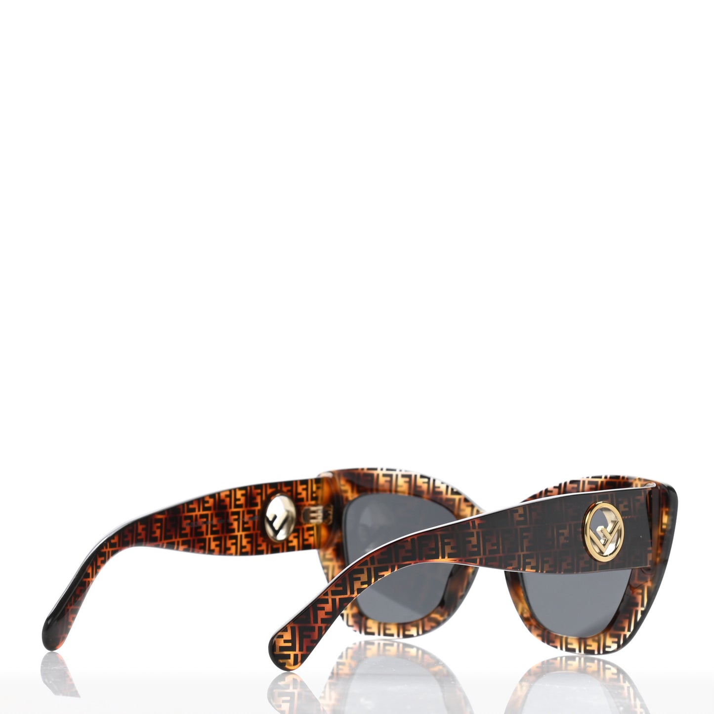 Acetate F is Fendi FF 51mm Cat Eye Sunglasses 0327/S Tortoise Camouflage