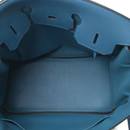Hermes Togo Birkin 35 Bleu Izmir 4 of 12