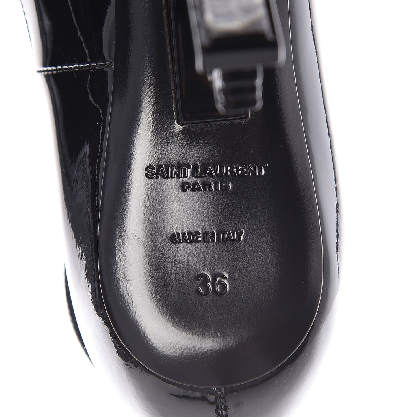 Patent Opyum Appelle Moi Ankle Strap Pump 36 Black