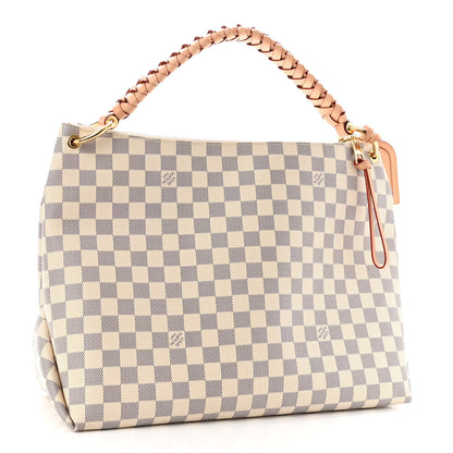 Louis Vuitton Damier Azur Beaubourg Hobo MM 2 of 9