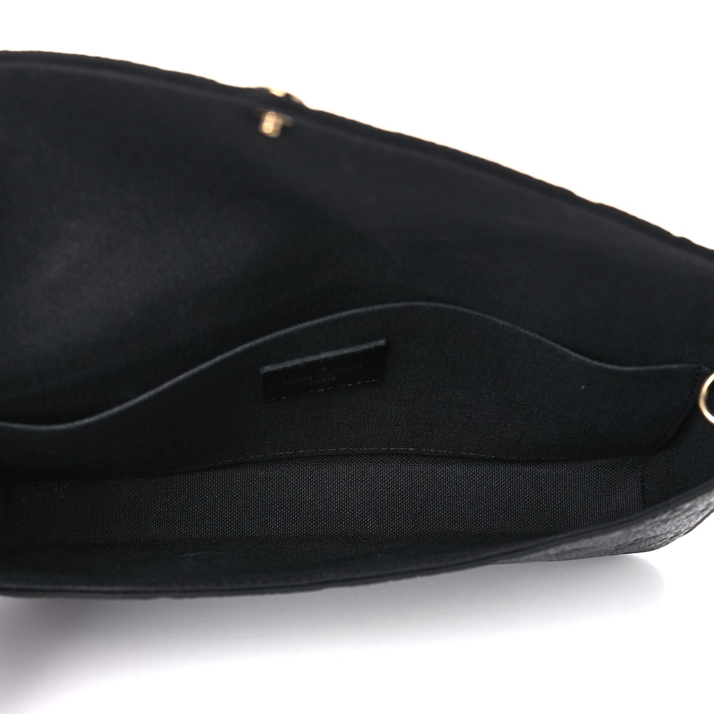 Empreinte Pochette Felicie Chain Wallet Black