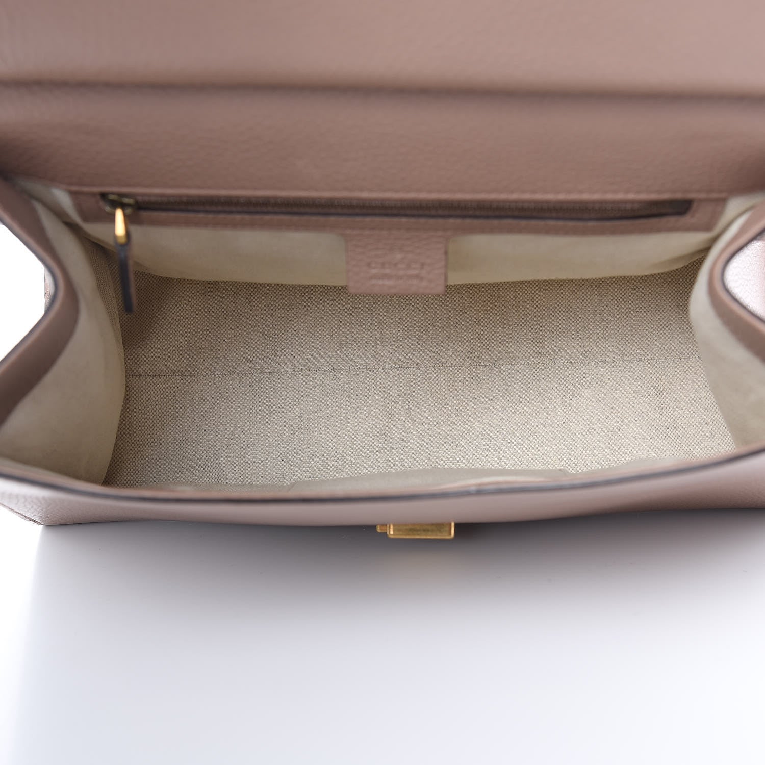 Gucci Calfskin Small Pearly GG Marmont Top Handle Bag Porcelain Rose 5 of 12