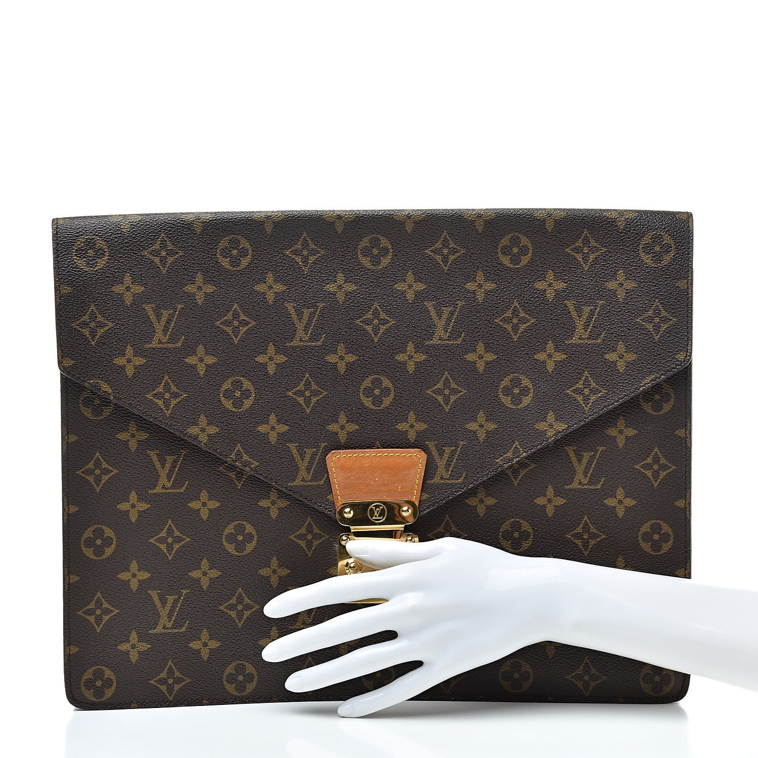 Louis Vuitton Monogram Porte-Documents Senateur Document Holder 2 of 15