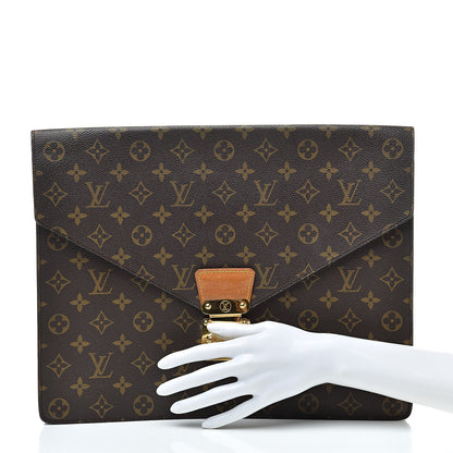 Louis Vuitton Monogram Porte-Documents Senateur Document Holder 2 of 15