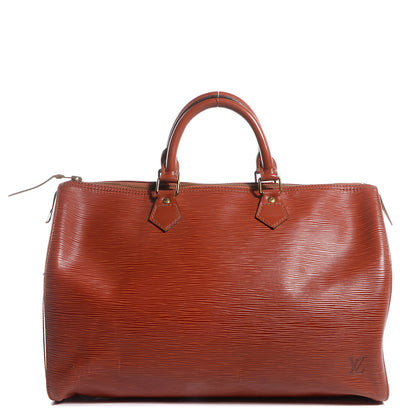 Louis Vuitton Epi Speedy 35 Kenyan Fawn 1 of 7