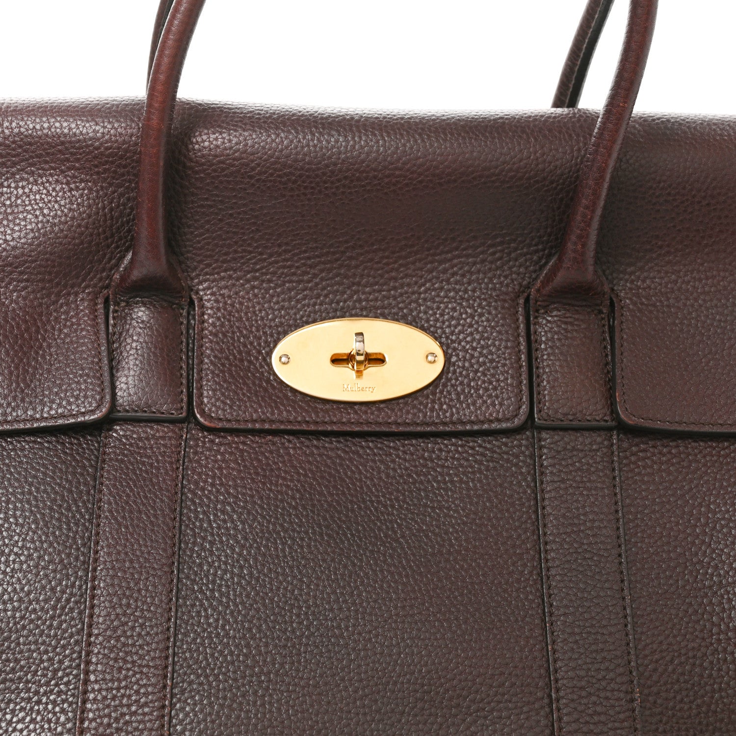 Mulberry Grain Vegetable Tanned Calfskin Bayswater Oxblood 7 of 9