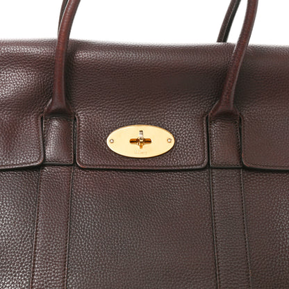 Mulberry Grain Vegetable Tanned Calfskin Bayswater Oxblood 7 of 9