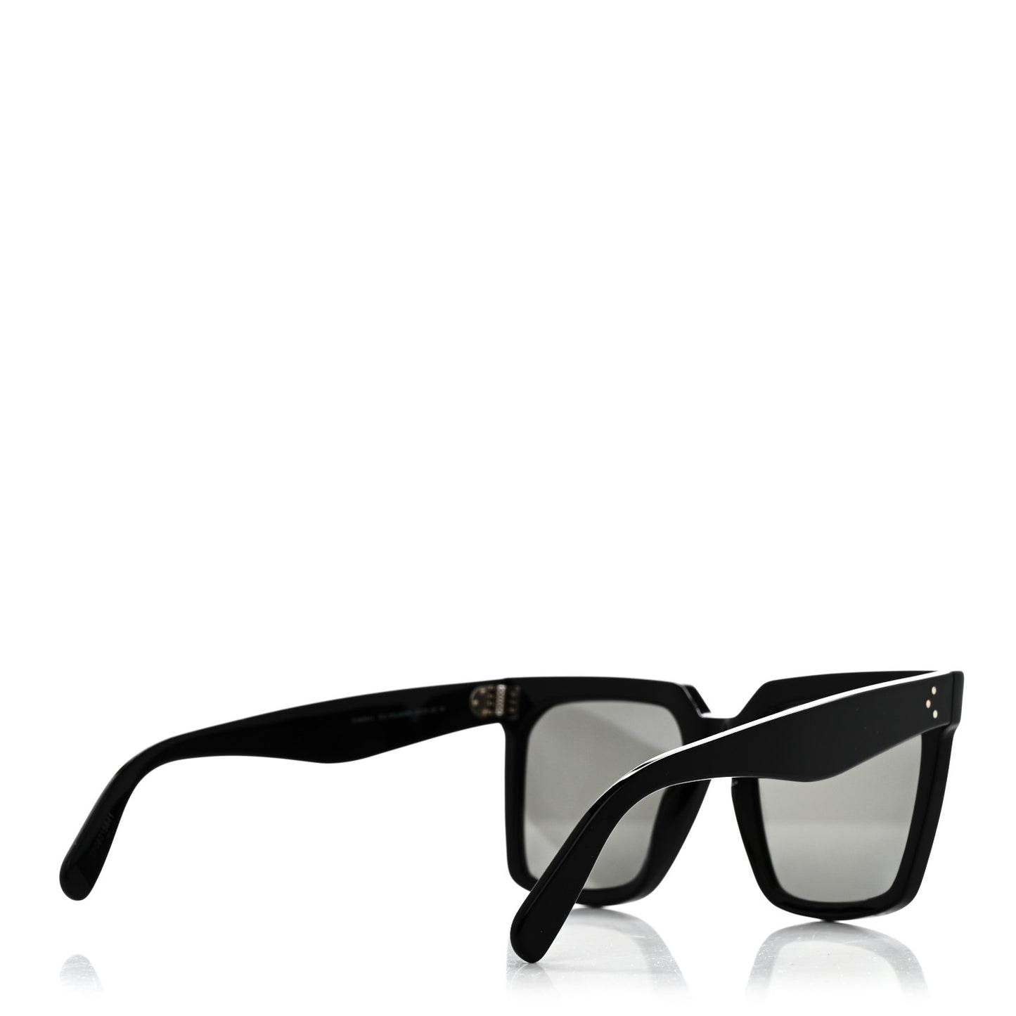 Acetate Polarized Oversized Sunglasses CL4055IN Black