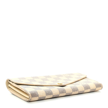 Louis Vuitton Damier Azur Sarah Wallet NM 4 of 8