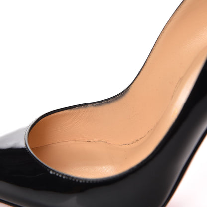 Christian Louboutin Patent Pigalle Follies 100 Pumps 36 Black 10 of 12