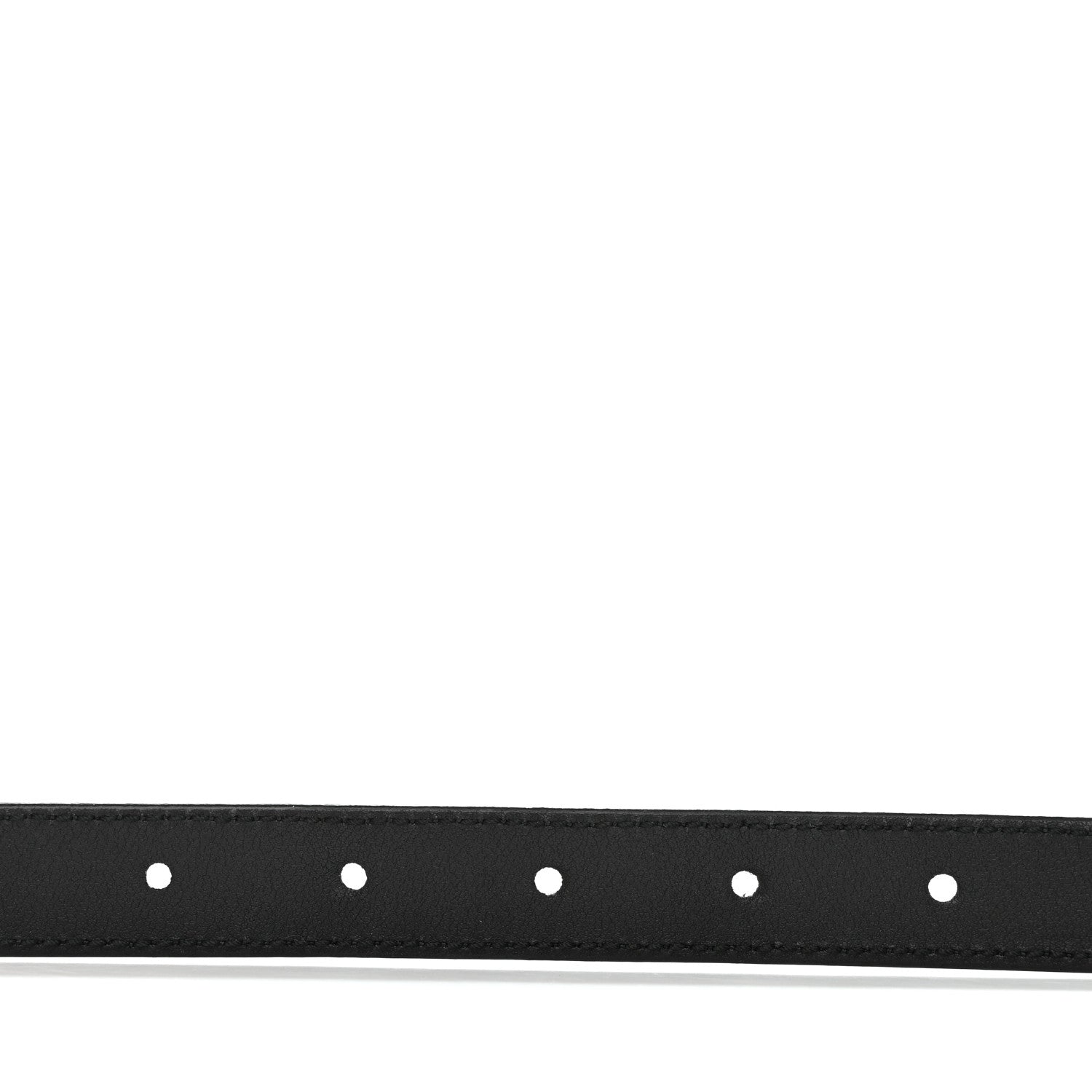 Gucci Calfskin Double G 20mm Belt 80 32 Black 5 of 5