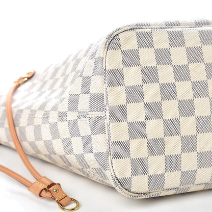 Louis Vuitton Damier Azur Neo Neverfull MM 25 of 26