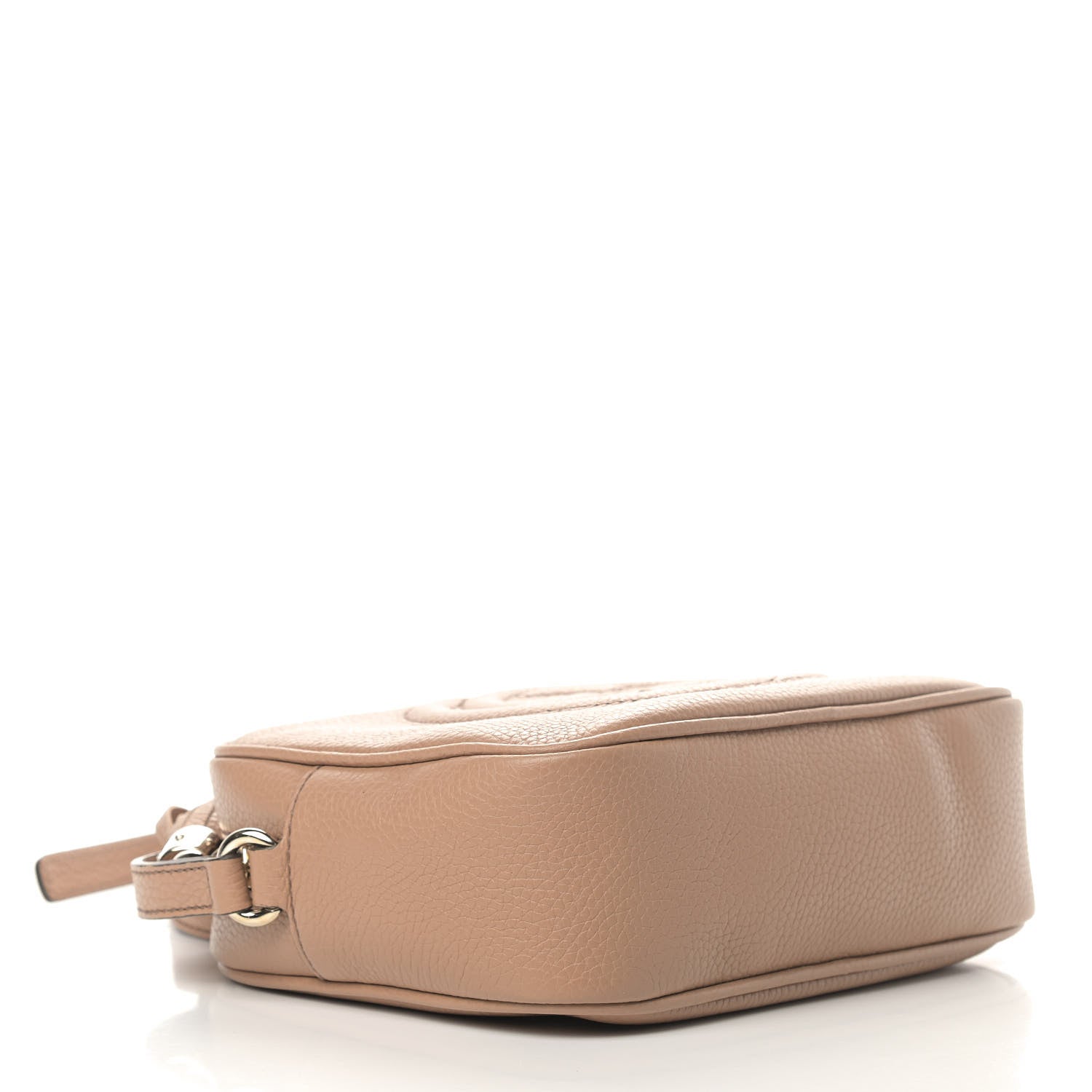 Gucci Pebbled Calfskin Small Soho Disco Bag Rose Beige 3 of 4