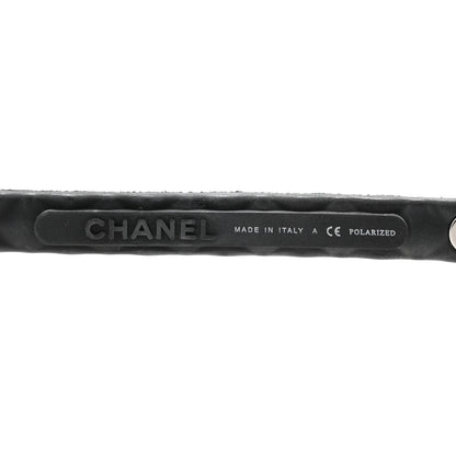 Chanel Aviator Polarized Sunglasses 4204-Q Black 5 of 8