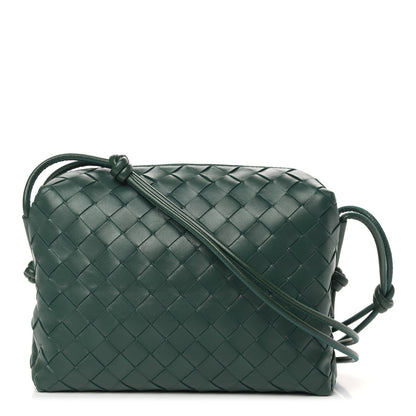 Bottega Veneta Nappa Intrecciato Small Loop Camera Bag Raintree 1 of 9