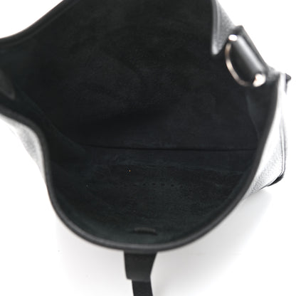 Hermes Taurillon Clemence Evelyne III PM Black 5 of 10