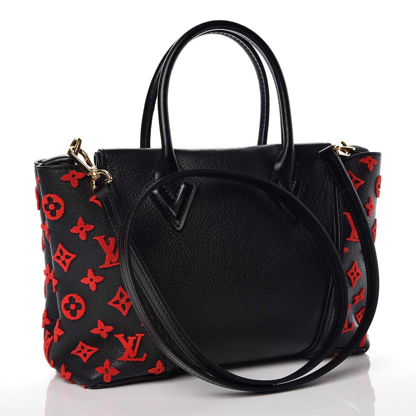 Veau Cachemire Tote W BB Black