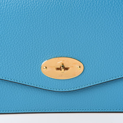 Mulberry Classic Grain Calfskin Medium Darley Azure 9 of 9