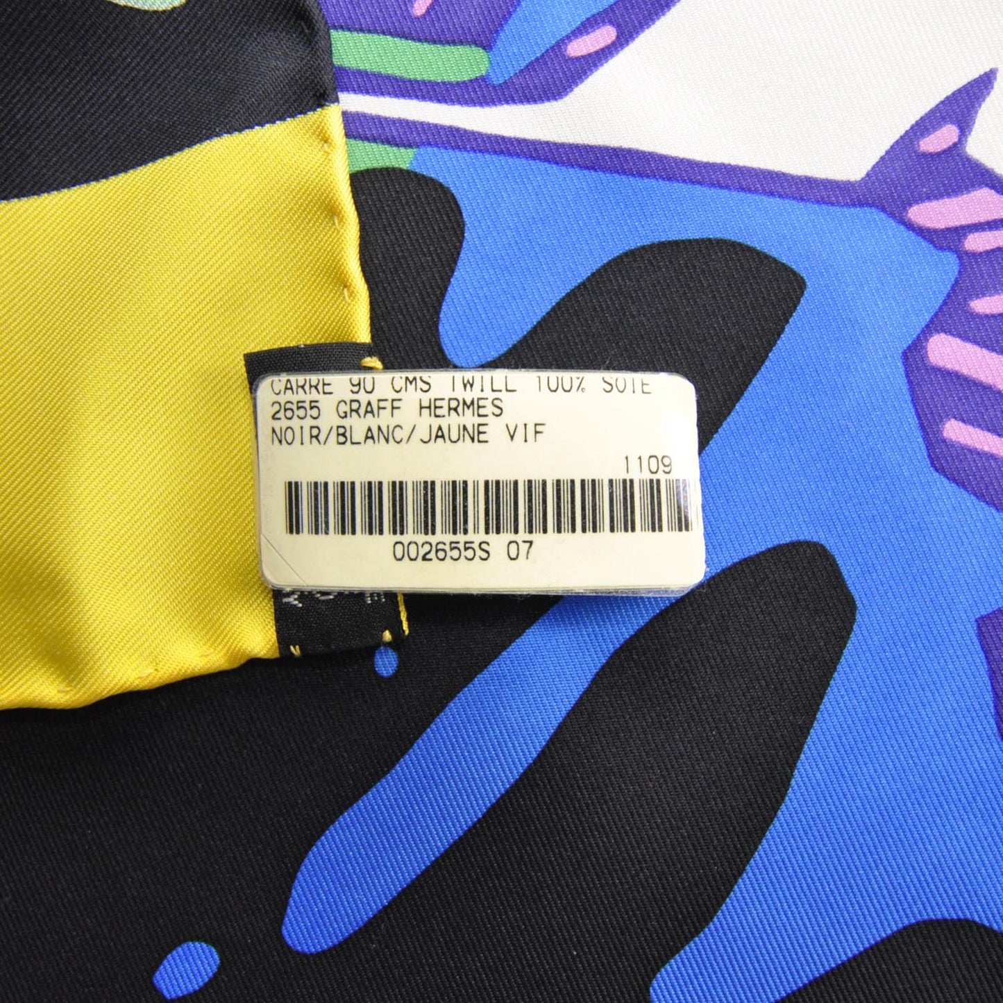 Silk Graff Graffiti Scarf 90