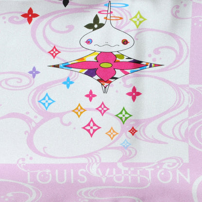 Louis Vuitton Silk Murakami Multicolor Boyfriend Wave Scarf 1 of 6