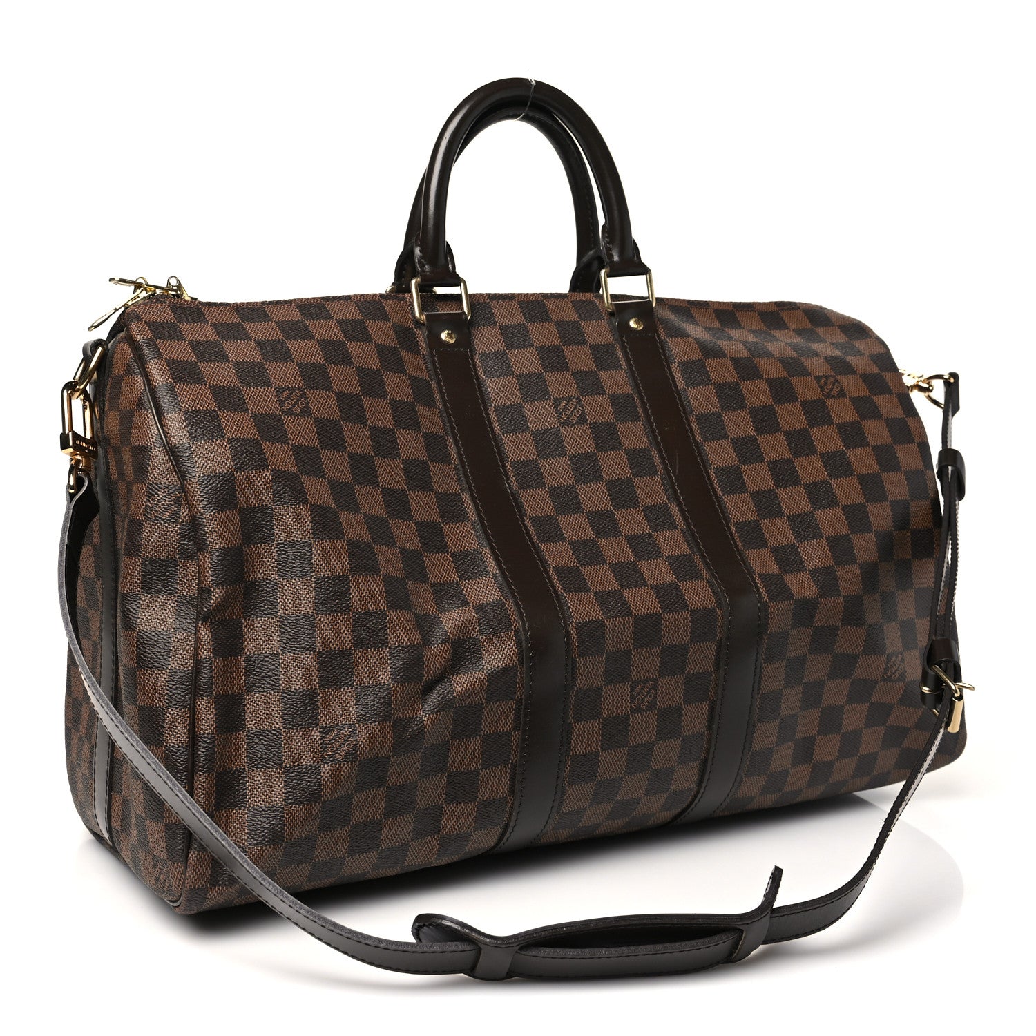 Louis Vuitton Damier Ebene Keepall Bandouliere 45 2 of 9
