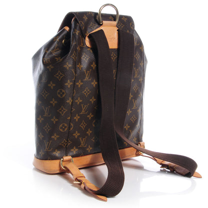Louis Vuitton Monogram Montsouris GM Backpack 3 of 7