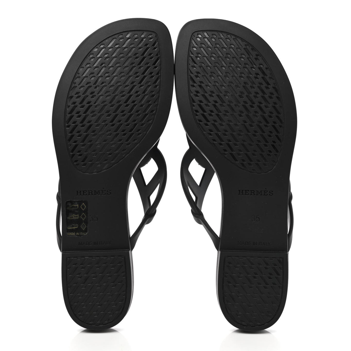Rubber Womens Egerie Sandals 35 Black