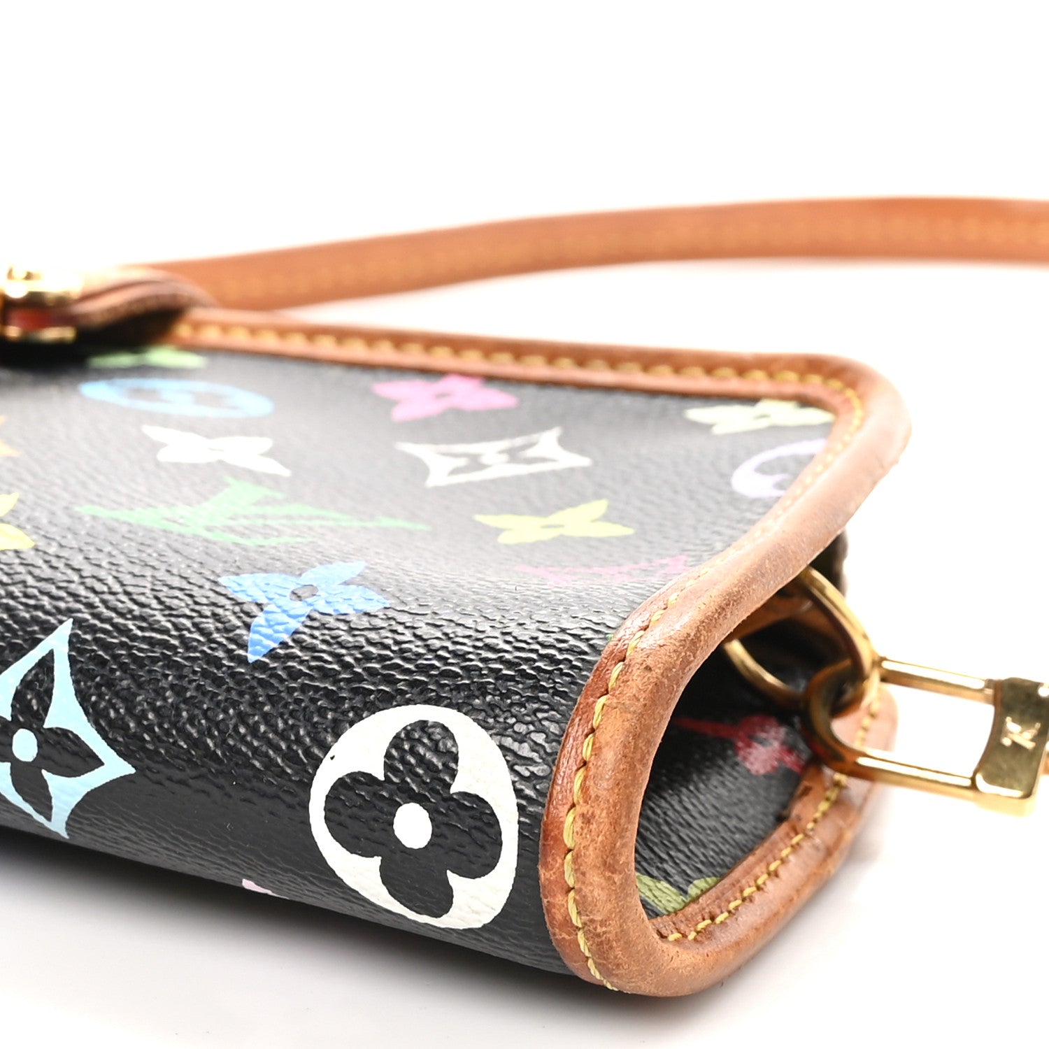 Louis Vuitton Monogram Multicolor Shirley Black 8 of 10