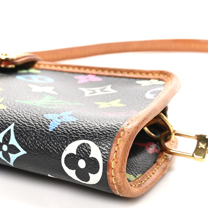 Louis Vuitton Monogram Multicolor Shirley Black 8 of 10