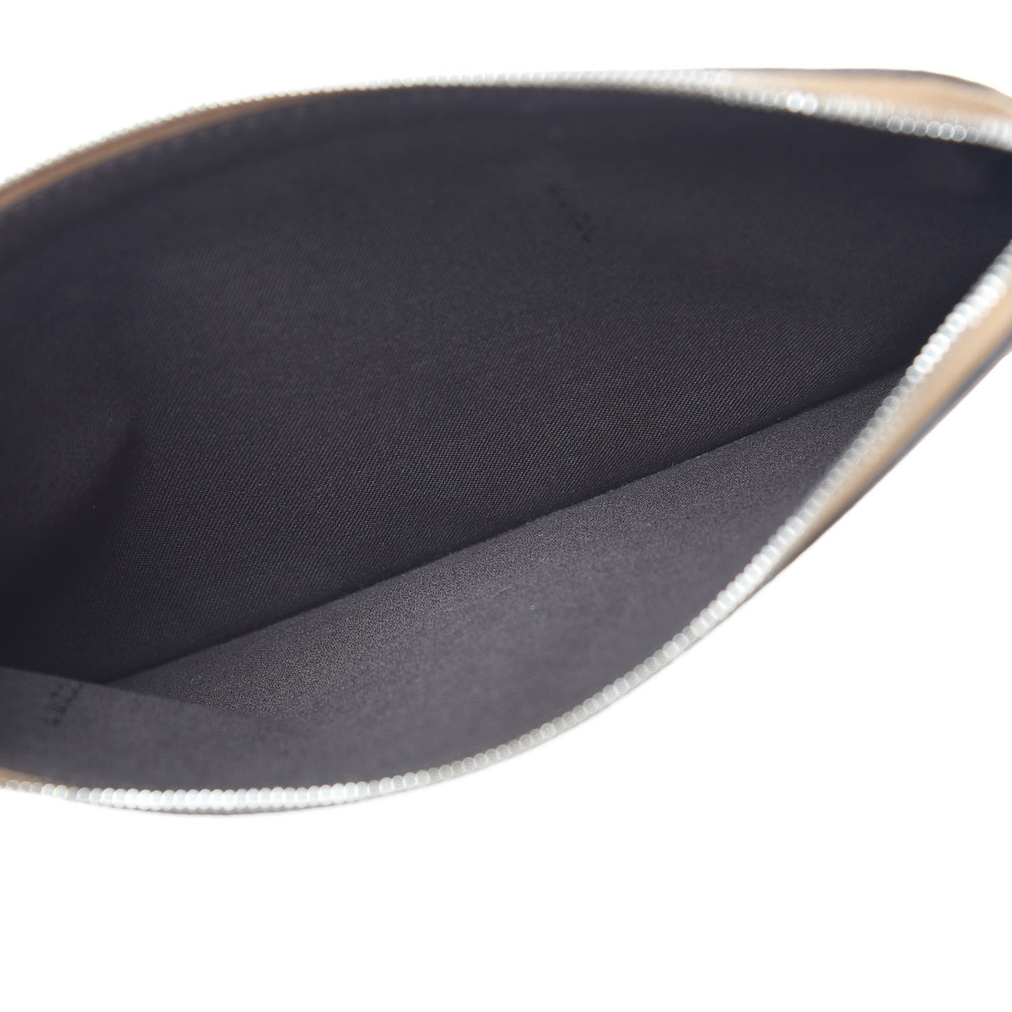 Vitello Vienna Enamel F is Fendi Shopping Tote Miele Scuro Taupe