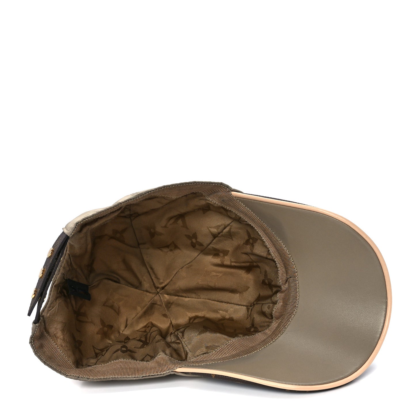 Monogram Polyester Silk LV Get Ready Cap Beige