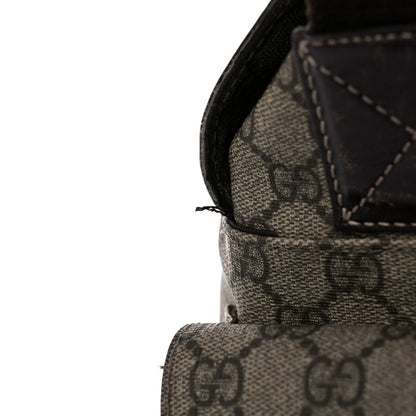 Gucci GG Plus Monogram Messenger Diaper Bag Dark Brown 23 of 32