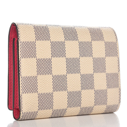 Louis Vuitton Damier Azur 2017 Christmas Animation Victorine Wallet 3 of 8