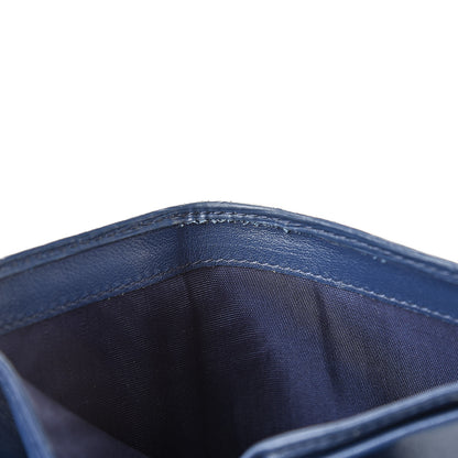 Prada Vitello Move Bi-Fold Wallet Bleuette 13 of 15