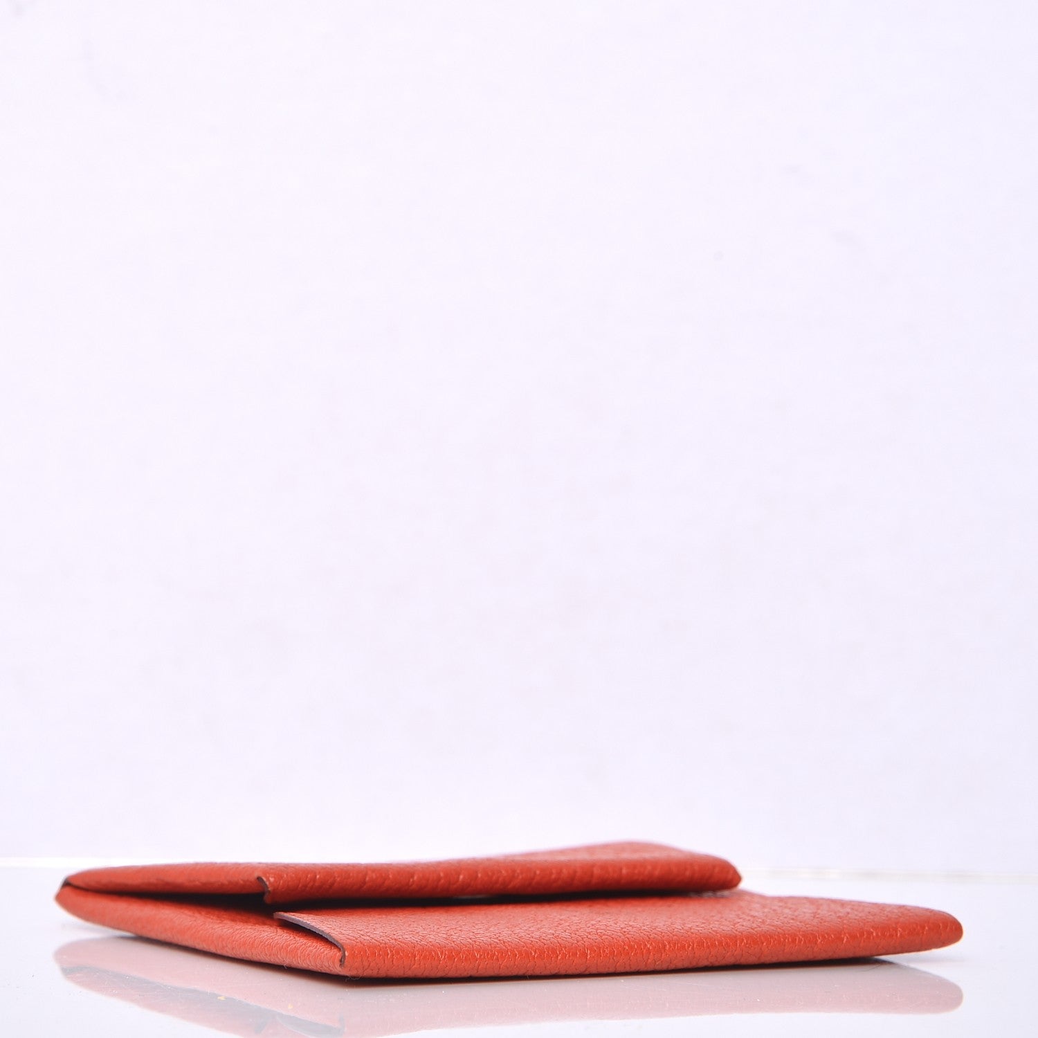 Hermes Chevre Mysore Bastia Coin Purse Feu 4 of 7