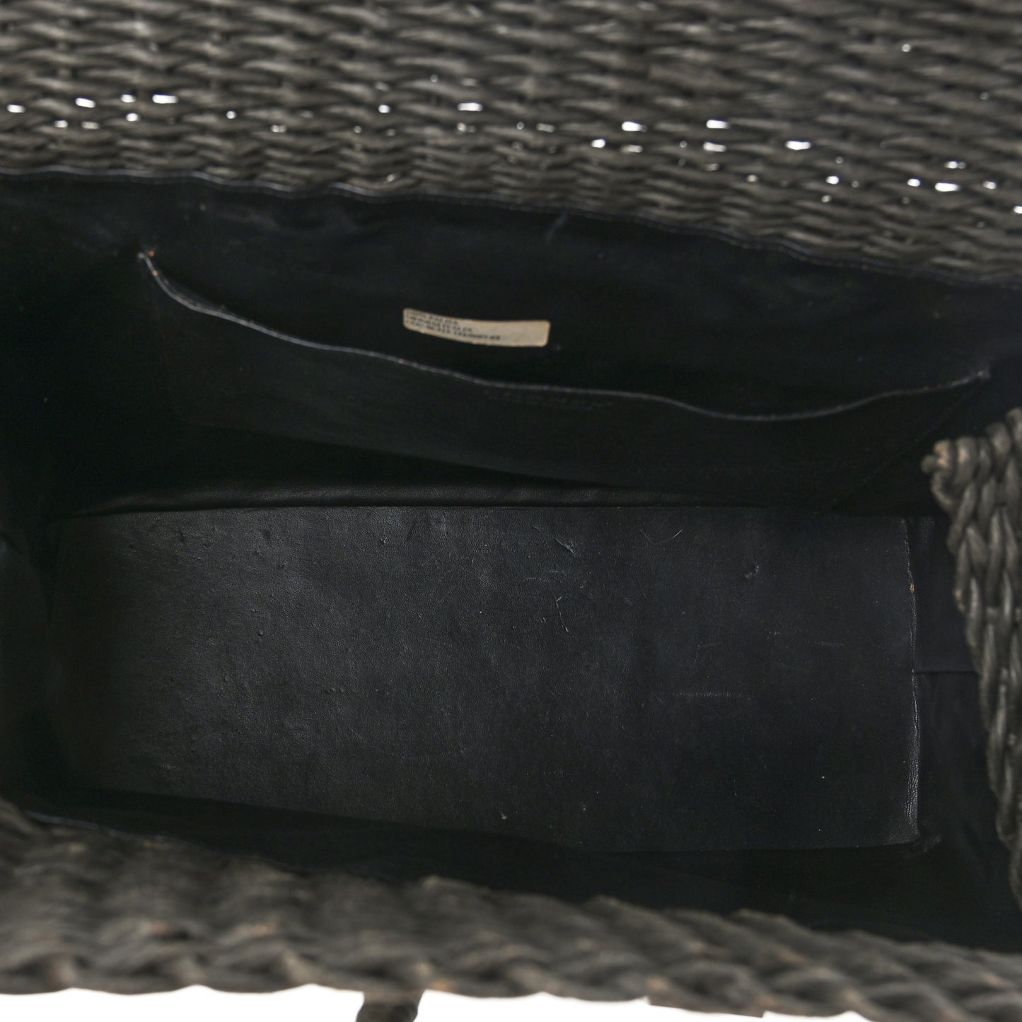 Rattan Picnic Tote Grey