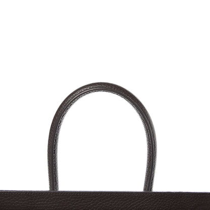 Saint Laurent Grained Calfskin Small Sac De Jour Dark Anthracite 11 of 12