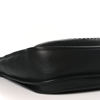 Hermes Taurillon Clemence Evelyne III GM Black 8 of 10